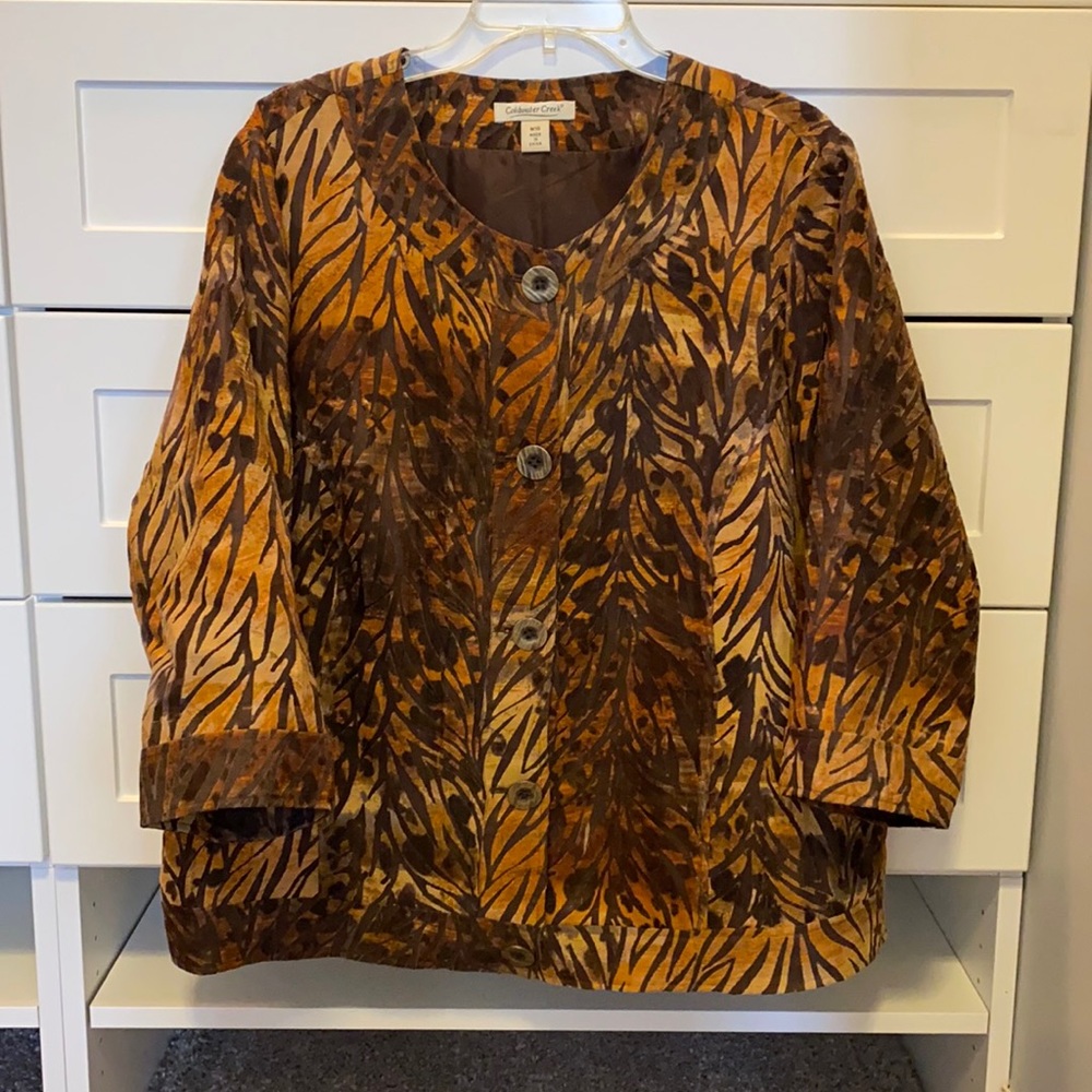 Coldwater Creek 18W button down jacket/blazer